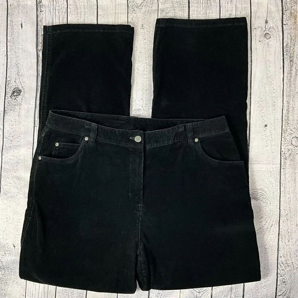 WOOLRICH Black Corduroy Pants